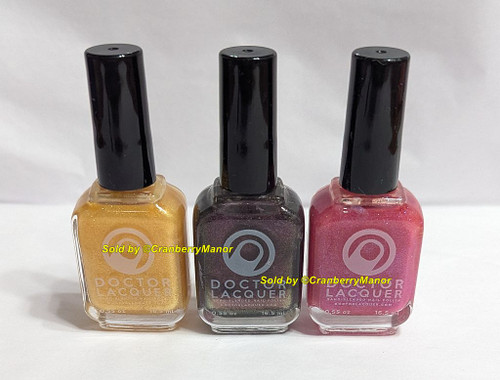 Doctor Lacquer Indie Nail Polish NOS Glitter Holo Multi Chrome Lacquer Makeup Gift Each