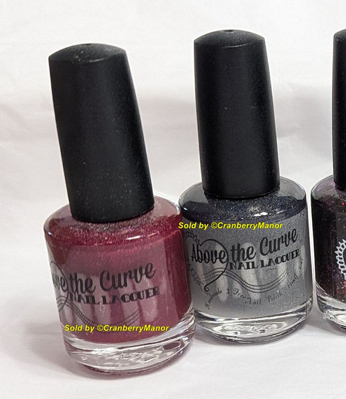 Above the Curve Indie Nail Polish NOS Artisan Glitter Holo Multi Chrome Lacquer Makeup Gift Each