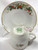 Avon Candle Tea Cup Strawberry Saucer Vintage Designer Porcelain China