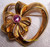 Avon Heart Brooch Vintage Rhinestone Designer Jewelry