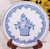 Hof-Moschendorf Bavaria Plate German Spring Flower Dish Vintage Antique Designer China