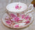 Royal Albert Rose Tea Cup Saucer England Vintage