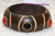 Wood Glass Carved BOHO Tribal Bohemian Cuff  Bracelet Vintage Fashion Jewelry