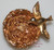 Jeanne Brooch Pearl Bird Gold Wire Nest Egg  Vintage Designer Jewelry