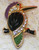 Kenneth J Lane KJL Kingfisher Brooch QVC Vintage Designer Jewelry