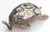 Sterling Silver Abalone Turtle Tortoise Brooch Mexico Vintage