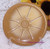 Frankoma Wagon Wheel Desert Gold Plate Vintage Designer Art Pottery