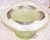 Fenton Glass Whimsey Custard Bowl Silver Enameled Blackberry Spray Dish Vintage Antique Designer Art
