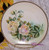 Eagle China Austria Plate Yellow Pink Rose Dish Vintage Designer Home Decor Gift