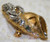 Retro Crystal Brooch Pierced Spray Fan Pin Vintage Fashion Jewelry Gift