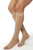 Compression Sock Knee High Grip Top Firm  20-30Mmhg Open Toe Style A2118B XL Beige