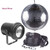 American DJ 12" Mirror Disco Ball Motor Pinspot Lamp Gel Light Kit In Box