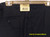 Haband Executive Division Men's Pants 48x27 Black, NOS NWT