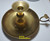 Brass Colonial Style Candle Holder with Handle & Saucer from India