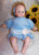 Madame Alexander Cryer Baby Toy Doll Redressed, Vintage Crier