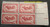 Lot 3 USPS History Pony Express Stamp Blocks Vintage