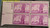 Lot 19 US States & Regions Stamp Blocks Vintage