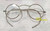 Eye Glasses Silver Round Wire Frame Vintage Eyewear Eyeglasses
