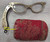 Cat Eye Lorgnette Glasses Etched Rhinestone Hong Kong Vintage Opera Designer Eyewear Eyeglasses