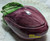 Italy Eggplant Dish Covered Purple Ceramic Bowl Vintage Designer Kitchen Decor Pottery