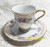 Hutschenreuther US Zone Demitasse Tea Cup Saucer Vintage Designer China