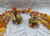 West Germany Fruit Salad Necklace Earrings Beaded Vintage Designer Fashion Jewelry