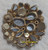 Kramer Brooch Blue Enamel Flower Pin Vintage Designer Fashion Jewelry Gift