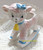 Enesco Inarco Baby Lamb Rocker Planter Figurine Vintage Pottery Japan