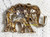 Crystal Elephant Brooch Rhinestone Enamel Vintage Figural Fashion Jewelry