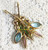 Juliana D&E Brooch Slim Body 2 Wing Fly Bug Bee Vintage DeLizza Elster Designer Jewelry