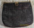 Whiting Davis Purse Black Sequin Mesh Byzantine Chain Vintage Designer Brutalist Goth Fashion