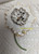Originals by Robert Brooch White Flower Power Vintage Designer Pearl Jewelry