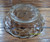 Hazel Atlas Glass Bowl Colonial Swirl Shell Punch Stand Vintage Designer Dish