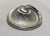 Crown Trifari Brooch Silver Swirl Retro Mod Pin Vintage Designer Jewelry