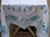 Kitschy Pink Rooster Tablecloth Spoon Plate Cup Table Cloth Vintage Printed Linen