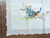 Peacock Pillowcase 2 Matching Embroider Pillow Cover Vintage Bed Linen