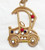 Car Pendant Necklace Red White Blue Buggy Vintage Fashion Jewelry
