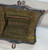 Meeker Made Turnloc Leather Purse 1916 Mirror Vintage Art Nouveau Hand Tooled Antique Bag