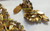 Juliana D&E Brooch Earrings Smokey Topaz Rivoli Vintage Olivine Delizza Elster Designer Jewelry