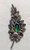 Juliana D&E Brooch Sapphire Emerald Diamond Pin Vintage Delizza Elster Designer Jewelry
