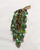 Juliana D&E Brooch Emerald Fuchsia Pin Vintage Delizza Elster Designer Jewelry