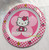 Hello Kitty Plate Child Dish Vintage Trudeau Sanrio Toddler 