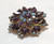 Juliana D&E Brooch Amethyst Purple Pin Vintage Delizza Elster Designer Jewelry