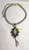 Juliana D&E Studio Girl Brooch Pendant Choker Necklace Vintage Hematite Delizza Elster Designer Jewelry