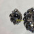 Juliana D&E Brooch Earrings Hematite Pin Vintage DeLizza Elster Designer Jewelry