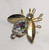 Juliana D&E Brooch Fly Bug Insect Vintage DeLizza Elster Designer Jewelry B