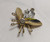 Juliana D&E Brooch Fly Bug Insect Vintage DeLizza Elster Designer Jewelry B