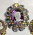 Juliana D&E Cameo Brooch Pendant Earrings Pink Intaglio Pin Necklace Vintage DeLizza Elster Designer Jewelry