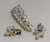 Juliana D&E Brooch Earrings Dangle Crystal Bead Pin Vintage Delizza Elster Designer Fashion Jewelry