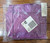 Purple 3 Piece Travel Set NIP Tote Bag Pouch